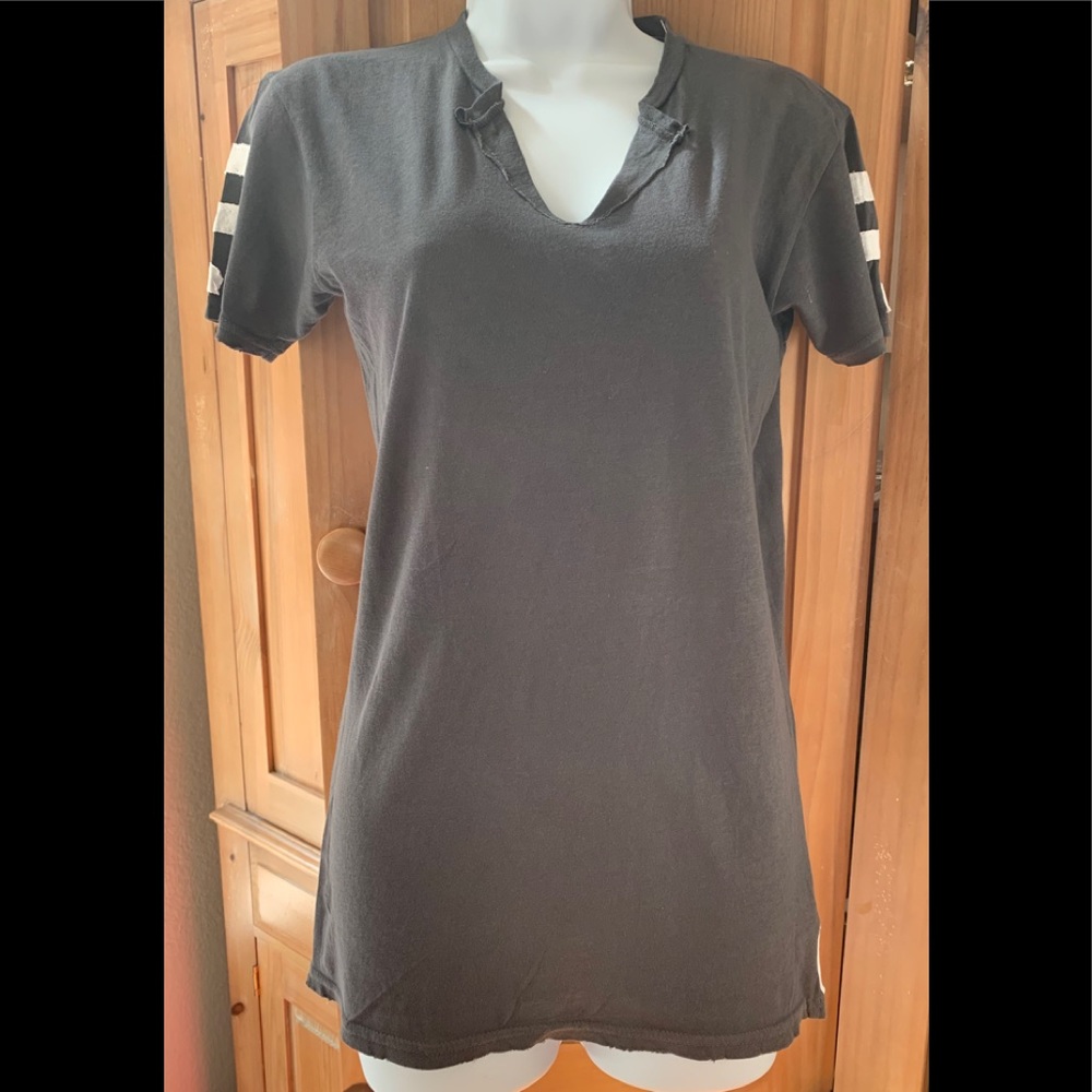 100% soft Cotton Vintage style TShirt - M-gray